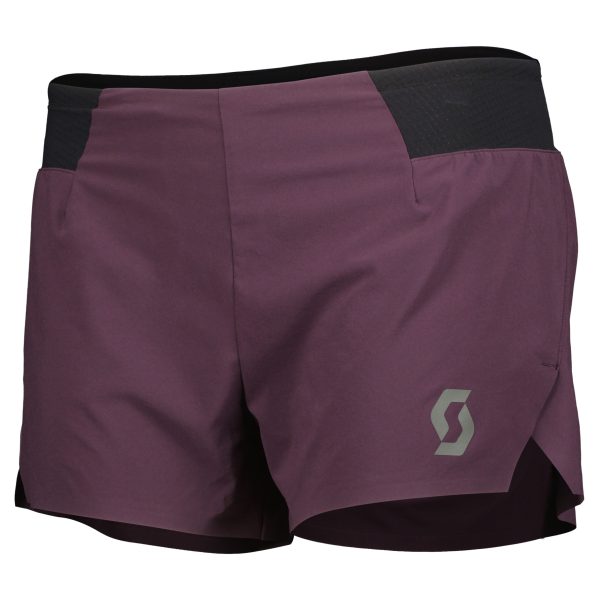 PANTALON CORTO SPLI WS RC RUN Color Dark Purple/black