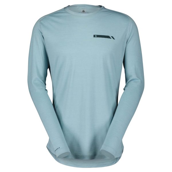 CAMISETA SCOTT MS DEFINED MERINO LS Color Mineral Green