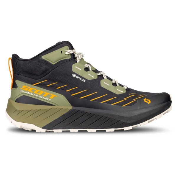 Zapatillas Kinabalu 3 Mid GTX Color: Black/fir Green