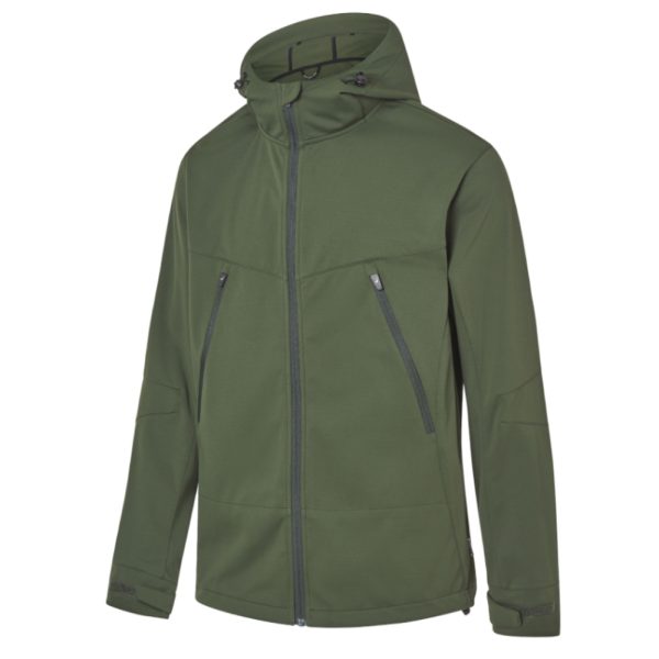 SOFT-SHELL JOLUVI HOOD Color: Verde caza
