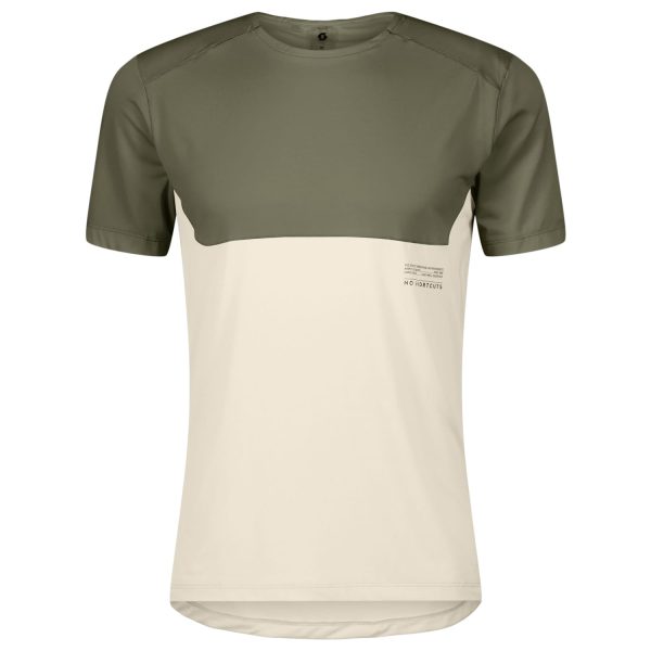 Camiseta Ms Endurance Tech Ss Color Hay Green/cotton White