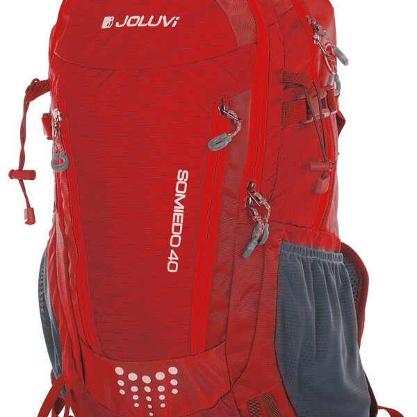 MOCHILA JOLUVI PEÑAUBIÑA 40L COLOR AZUL ROJO